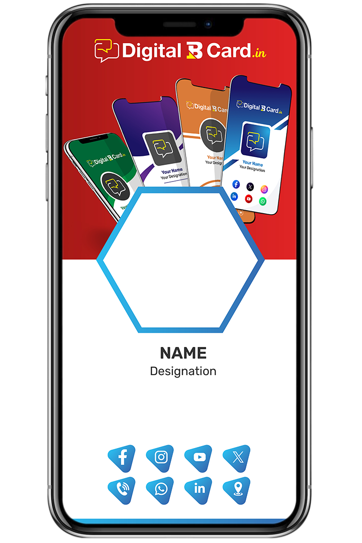 Digital Business Card template 6