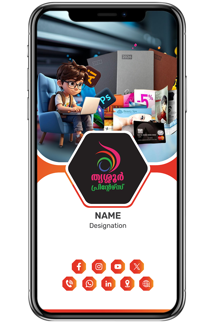 Digital Business Card template 7