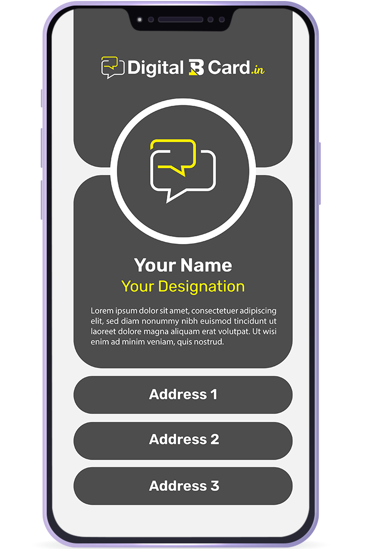 Digital Business Card template 10