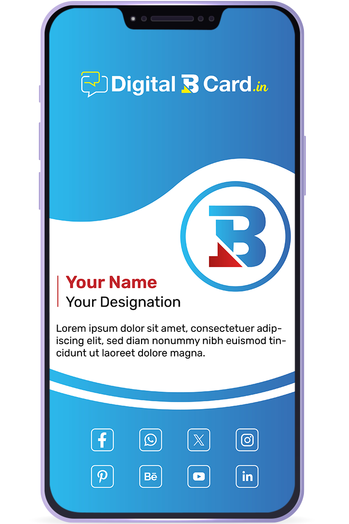 Digital Business Card template 12