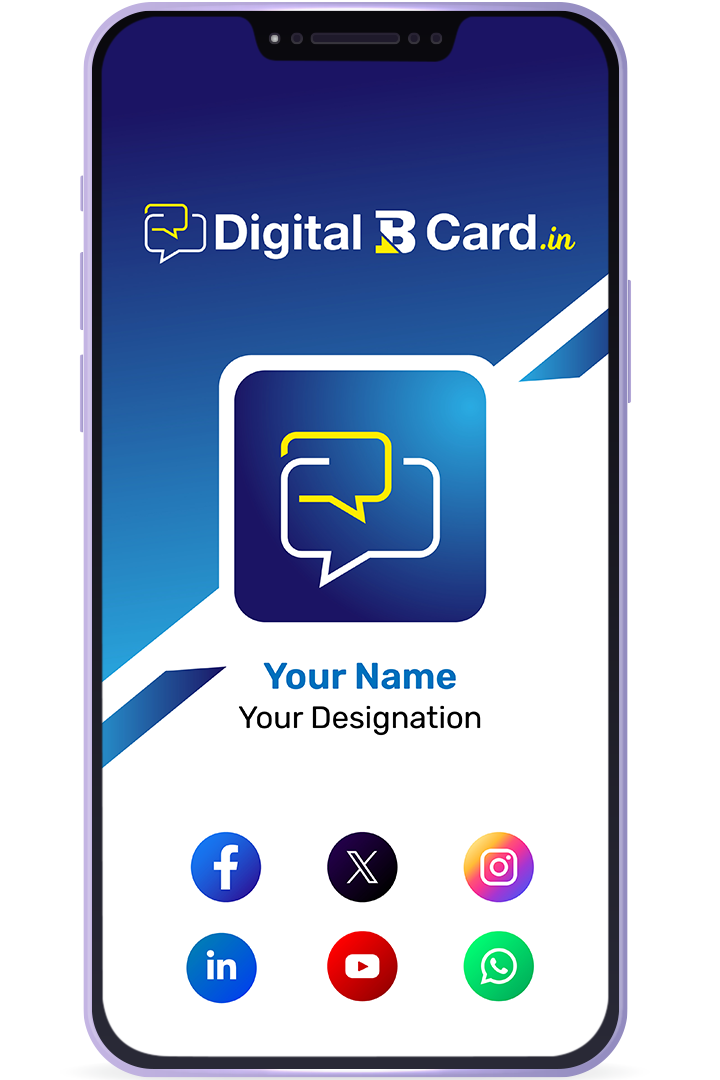 Digital Business Card template 2