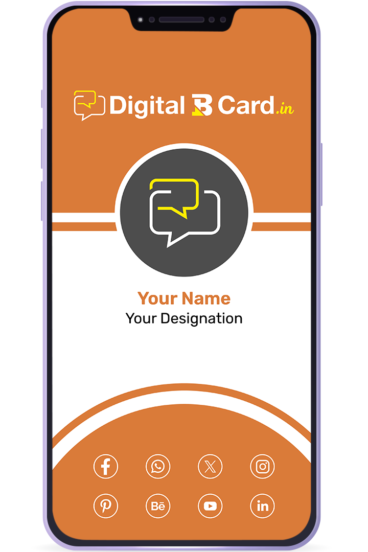 Digital Business Card template 4