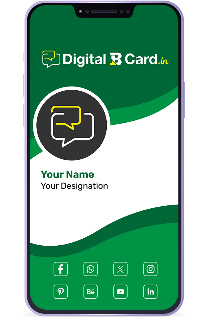 Digital Business Card template 6