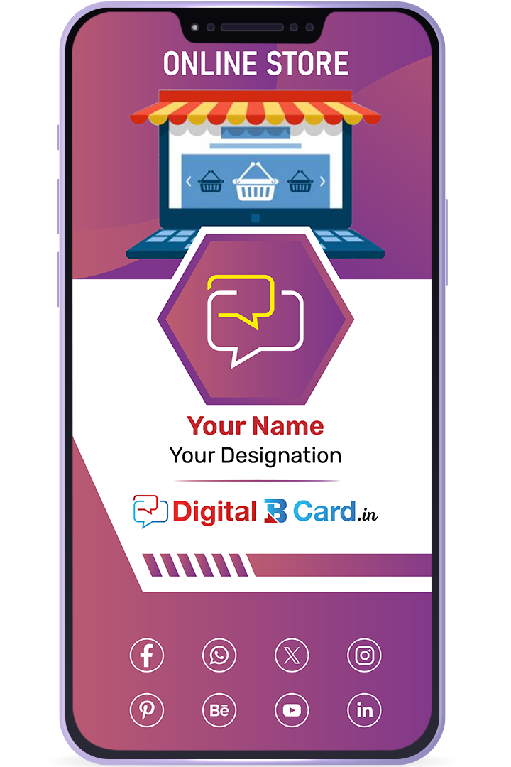 Digital Business Card template 9