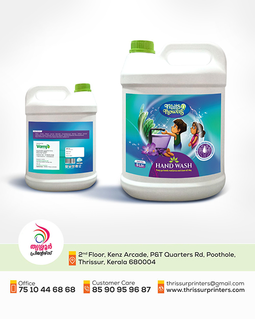 Product label design Kerala