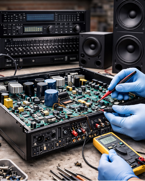 Sound system and audio equipment repair in Thrissur
